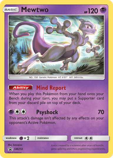 Mewtwo, SM Black Star Promos SM214