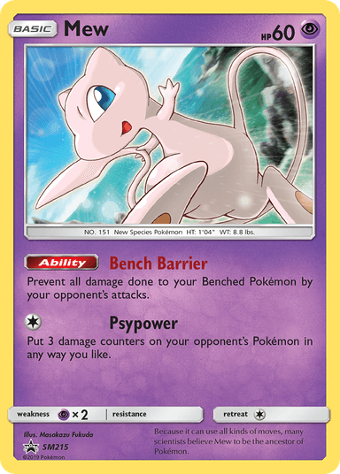 Mew, SM Black Star Promos SM215