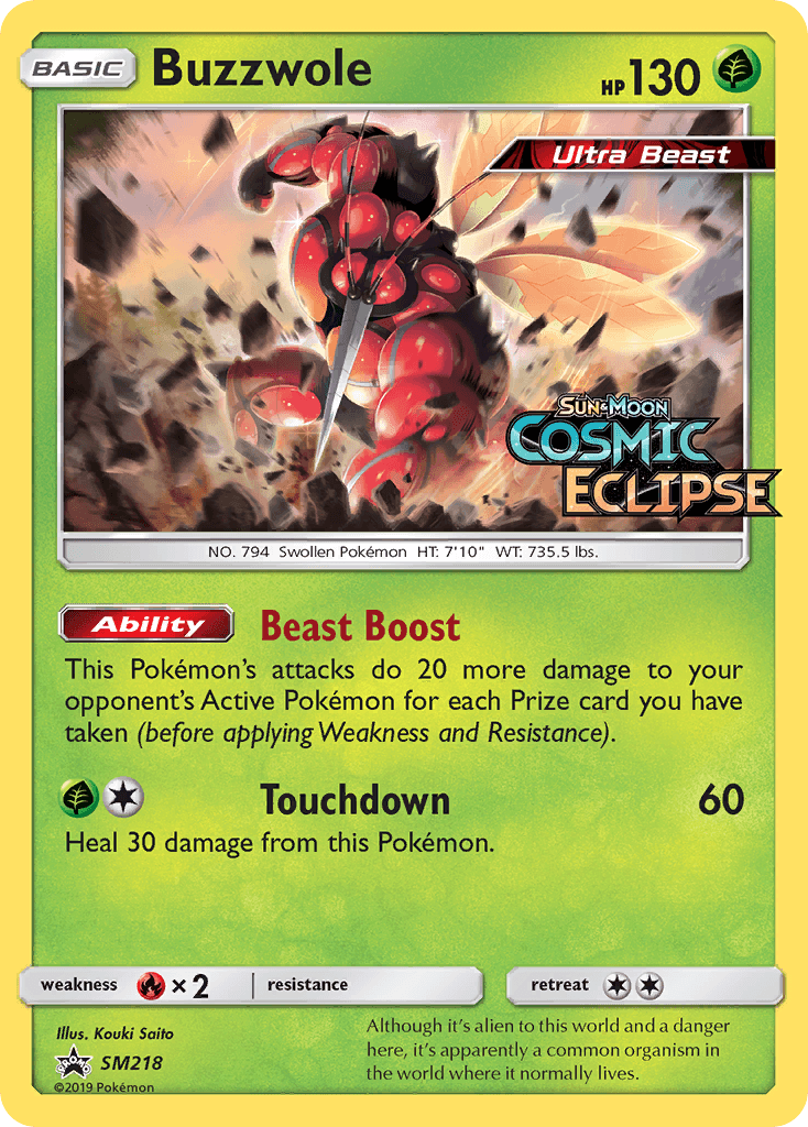 Buzzwole, SM Black Star Promos SM218