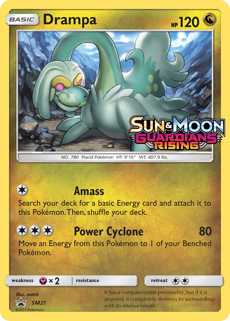 Drampa, SM Black Star Promos SM21