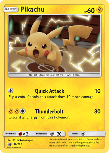 Pikachu, SM Black Star Promos SM227