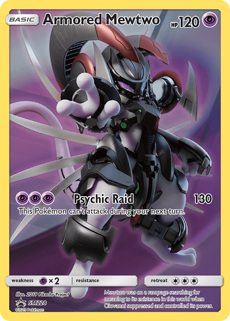 Armored Mewtwo, SM Black Star Promos SM228