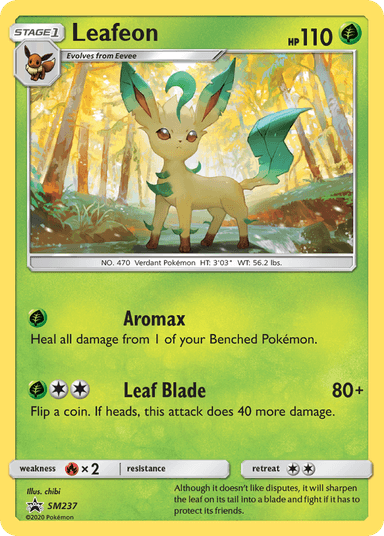 Leafeon, SM Black Star Promos SM237