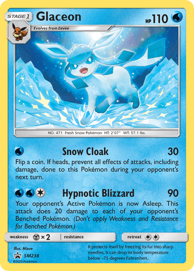 Glaceon, SM Black Star Promos SM238