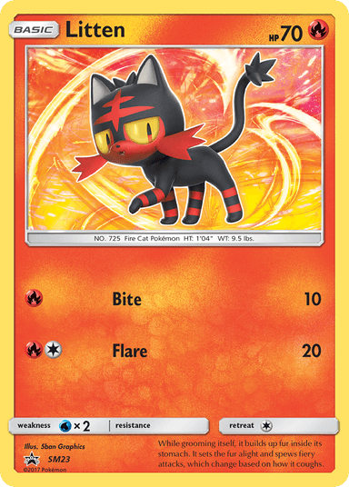 Litten, SM Black Star Promos SM23
