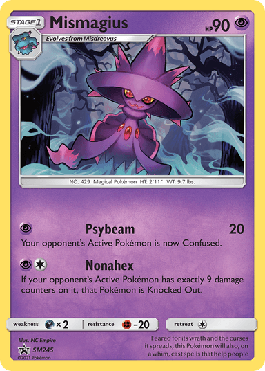 Mismagius, SM Black Star Promos SM245