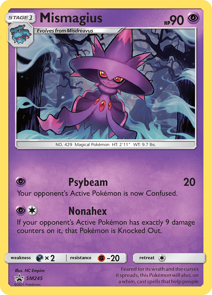 Mismagius, SM Black Star Promos SM245