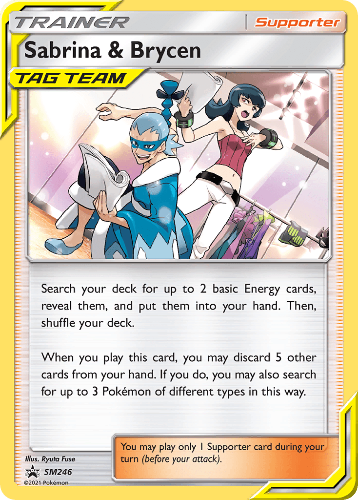 Sabrina & Brycen, SM Black Star Promos SM246