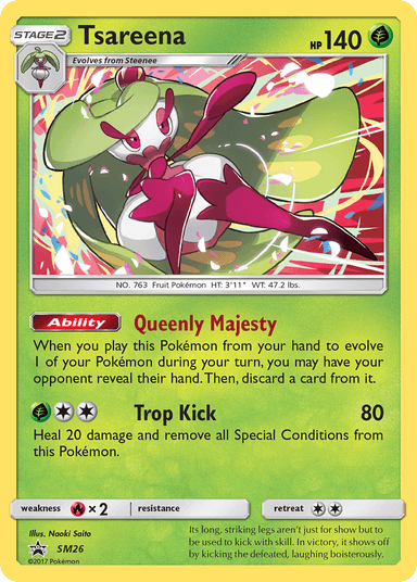 Tsareena, SM Black Star Promos SM26