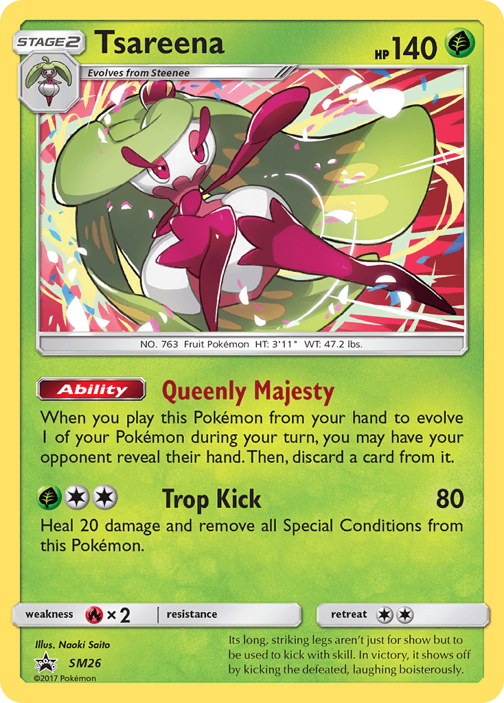 Tsareena, SM Black Star Promos SM26
