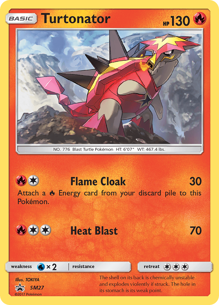 Turtonator, SM Black Star Promos SM27
