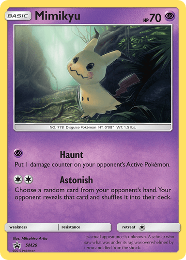 Mimikyu, SM Black Star Promos SM29