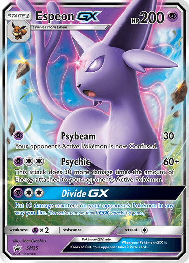 Espeon-GX, SM Black Star Promos SM35