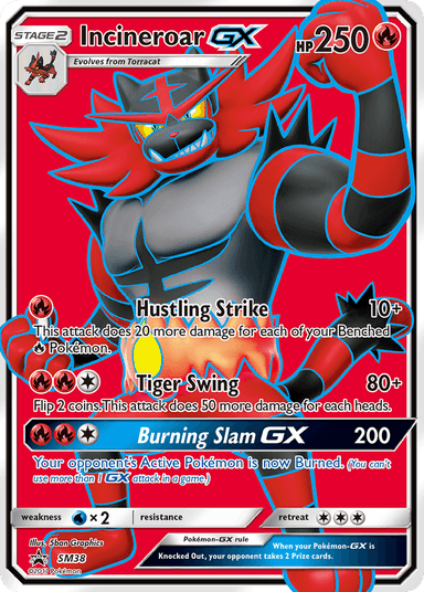 Incineroar-GX, SM Black Star Promos SM38