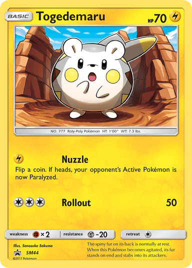Togedemaru, SM Black Star Promos SM44