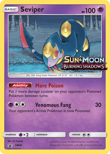Seviper, SM Black Star Promos SM46
