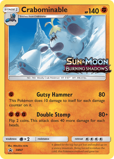 Crabominable, SM Black Star Promos SM47