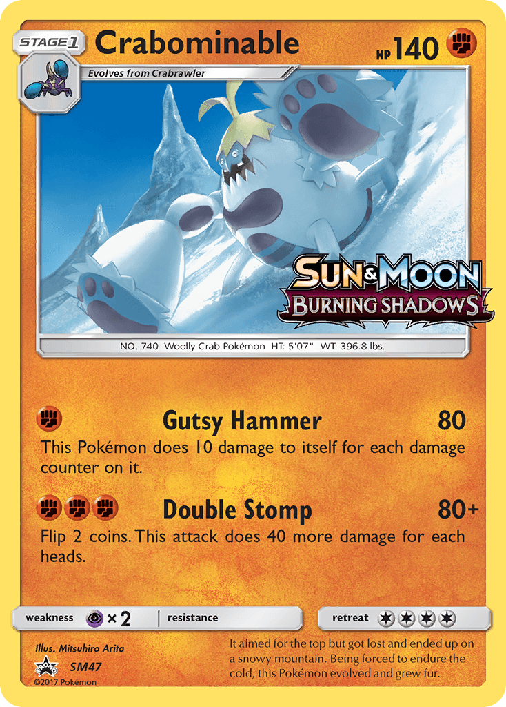 Crabominable, SM Black Star Promos SM47