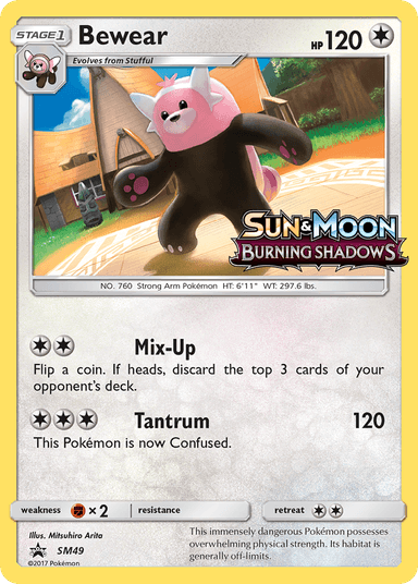 Bewear, SM Black Star Promos SM49