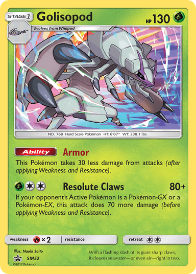 Golisopod, SM Black Star Promos SM52