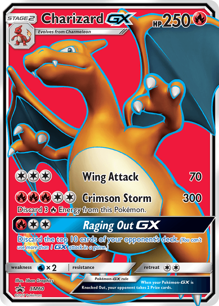 Charizard-GX, SM Black Star Promos SM60