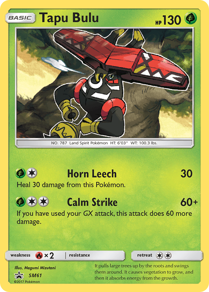 Tapu Bulu, SM Black Star Promos SM61