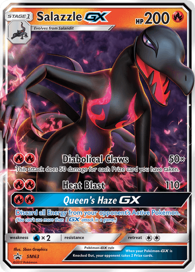 Salazzle-GX, SM Black Star Promos SM63