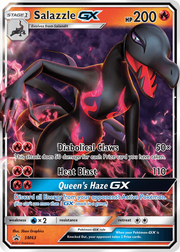 Salazzle-GX, SM Black Star Promos SM63