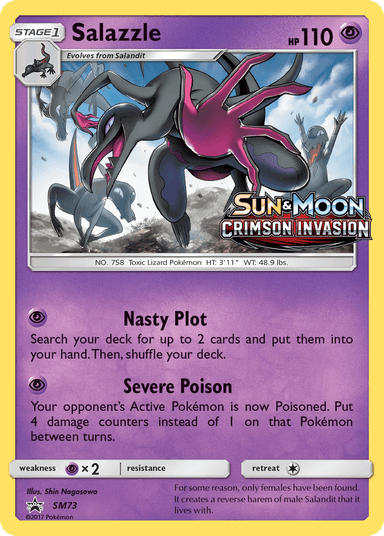 Salazzle, SM Black Star Promos SM73