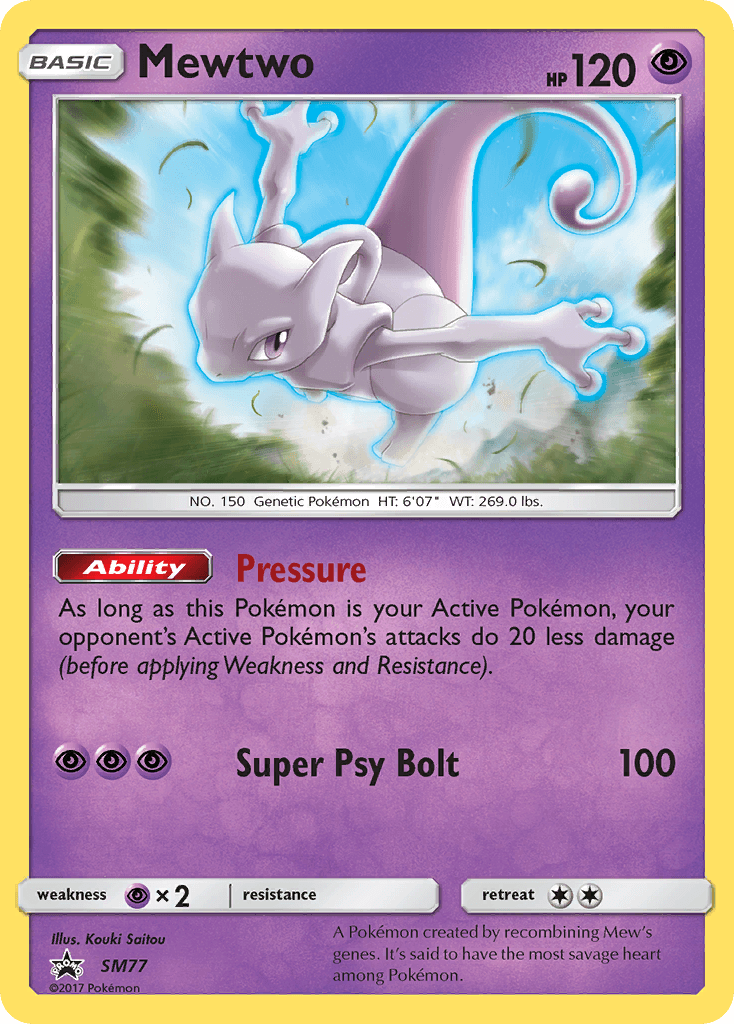 Mewtwo, SM Black Star Promos SM77