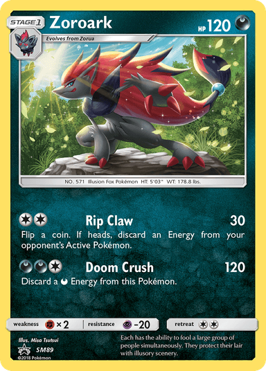Zoroark, SM Black Star Promos SM89