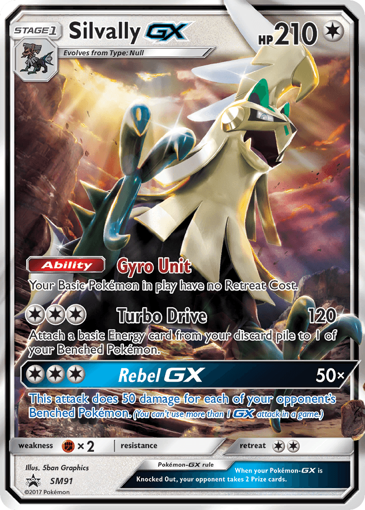 Silvally-GX, SM Black Star Promos SM91