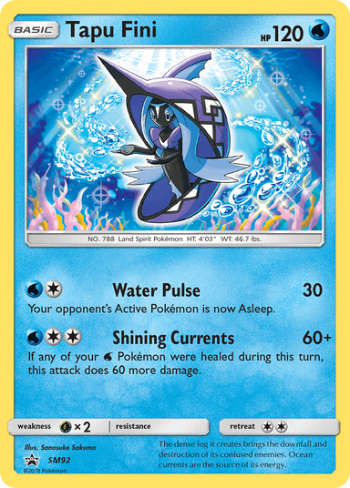 Tapu Fini, SM Black Star Promos SM92