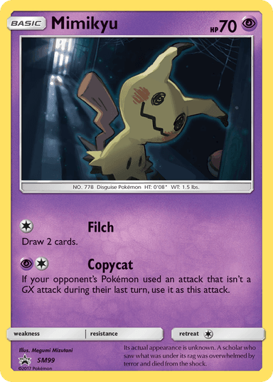 Mimikyu, SM Black Star Promos SM99