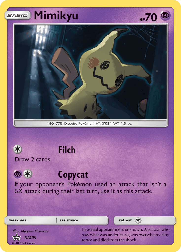 Mimikyu, SM Black Star Promos SM99