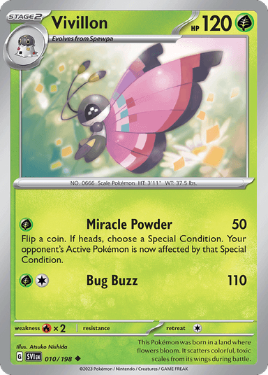 Vivillon, Scarlet & Violet 10