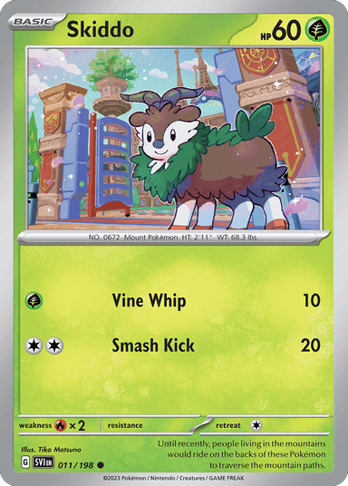 Skiddo, Scarlet & Violet 11