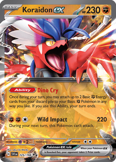Koraidon ex, Scarlet & Violet 125