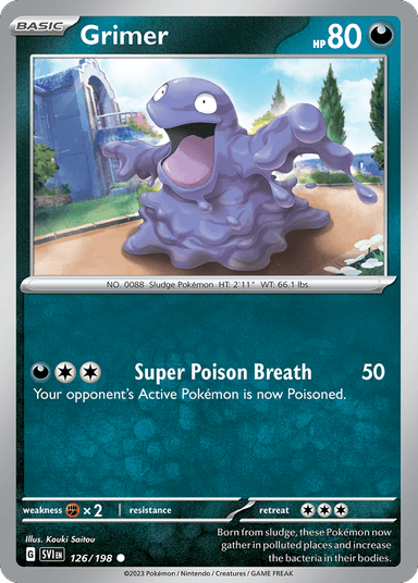 Grimer, Scarlet & Violet 126