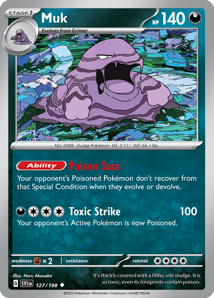 Muk, Scarlet & Violet 127