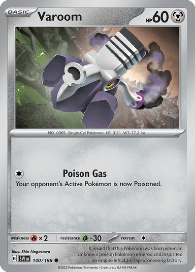 Varoom, Scarlet & Violet 140