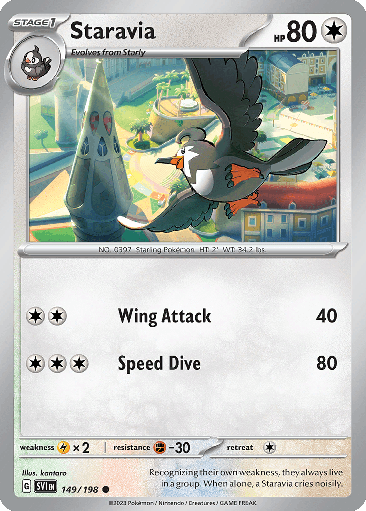 Staravia, Scarlet & Violet 149
