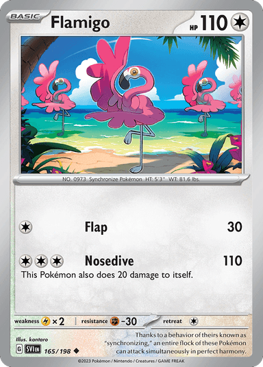 Flamigo, Scarlet & Violet 165