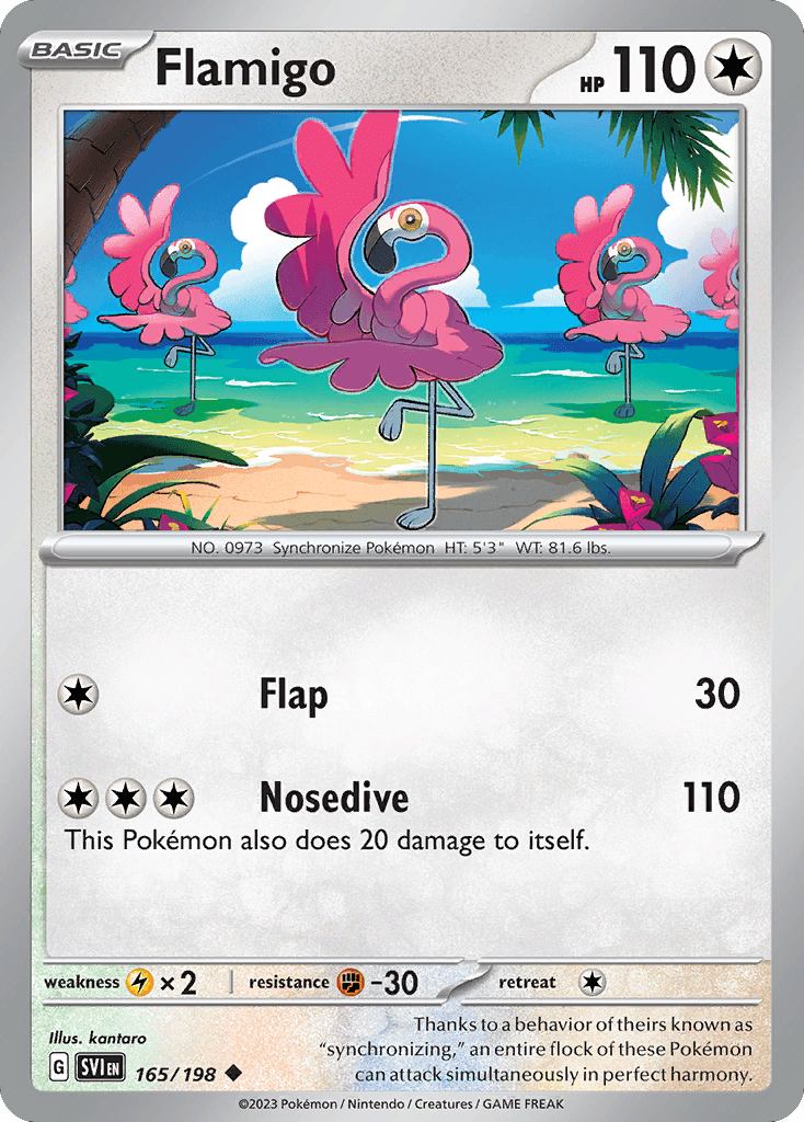Flamigo, Scarlet & Violet 165
