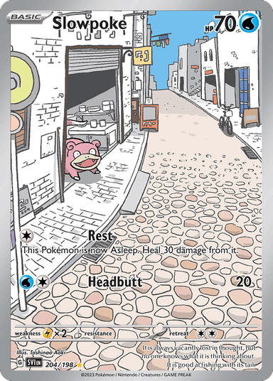 Slowpoke, Scarlet & Violet 204