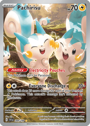 Pachirisu, Scarlet & Violet 208