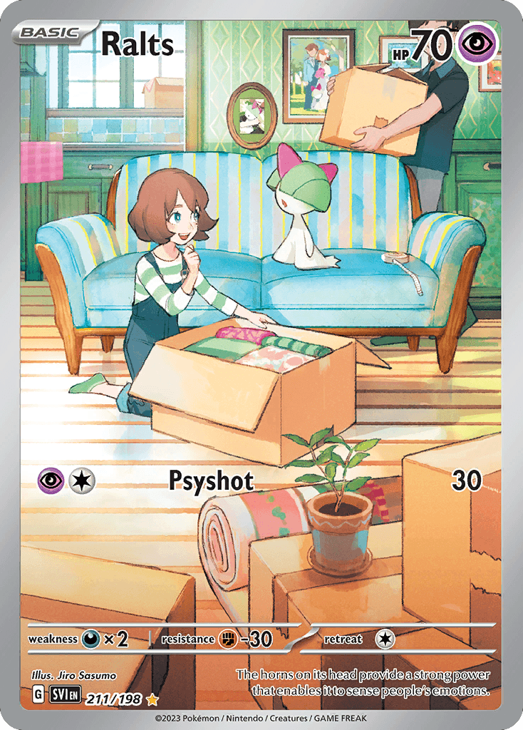 Ralts, Scarlet & Violet 211