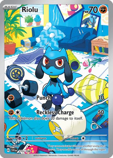 Riolu, Scarlet & Violet 215