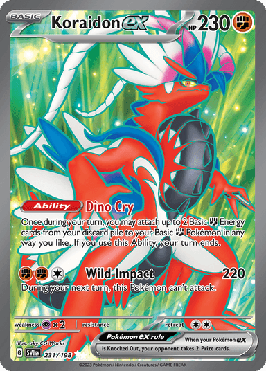 Koraidon ex, Scarlet & Violet 231