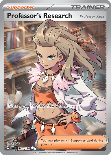 Professor's Research (Professor Sada), Scarlet & Violet 240